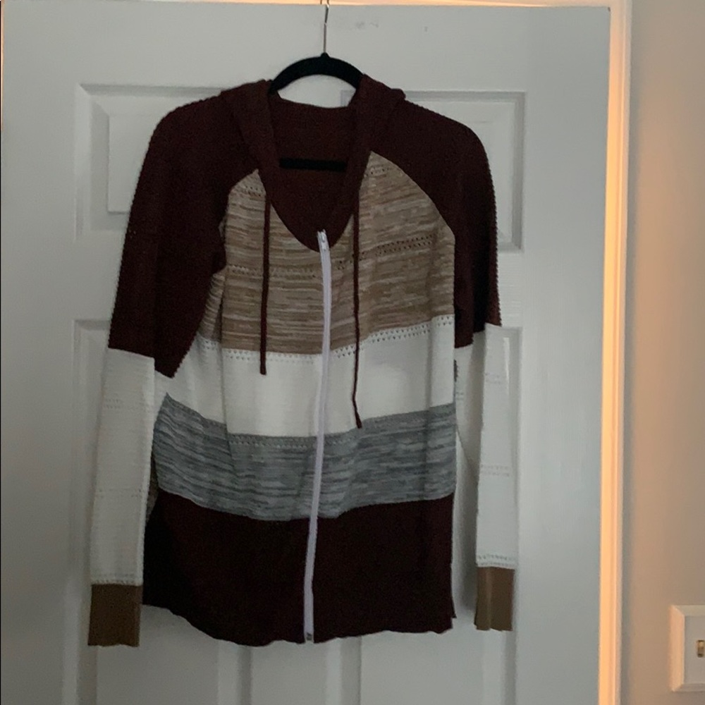 Zip up hoodie